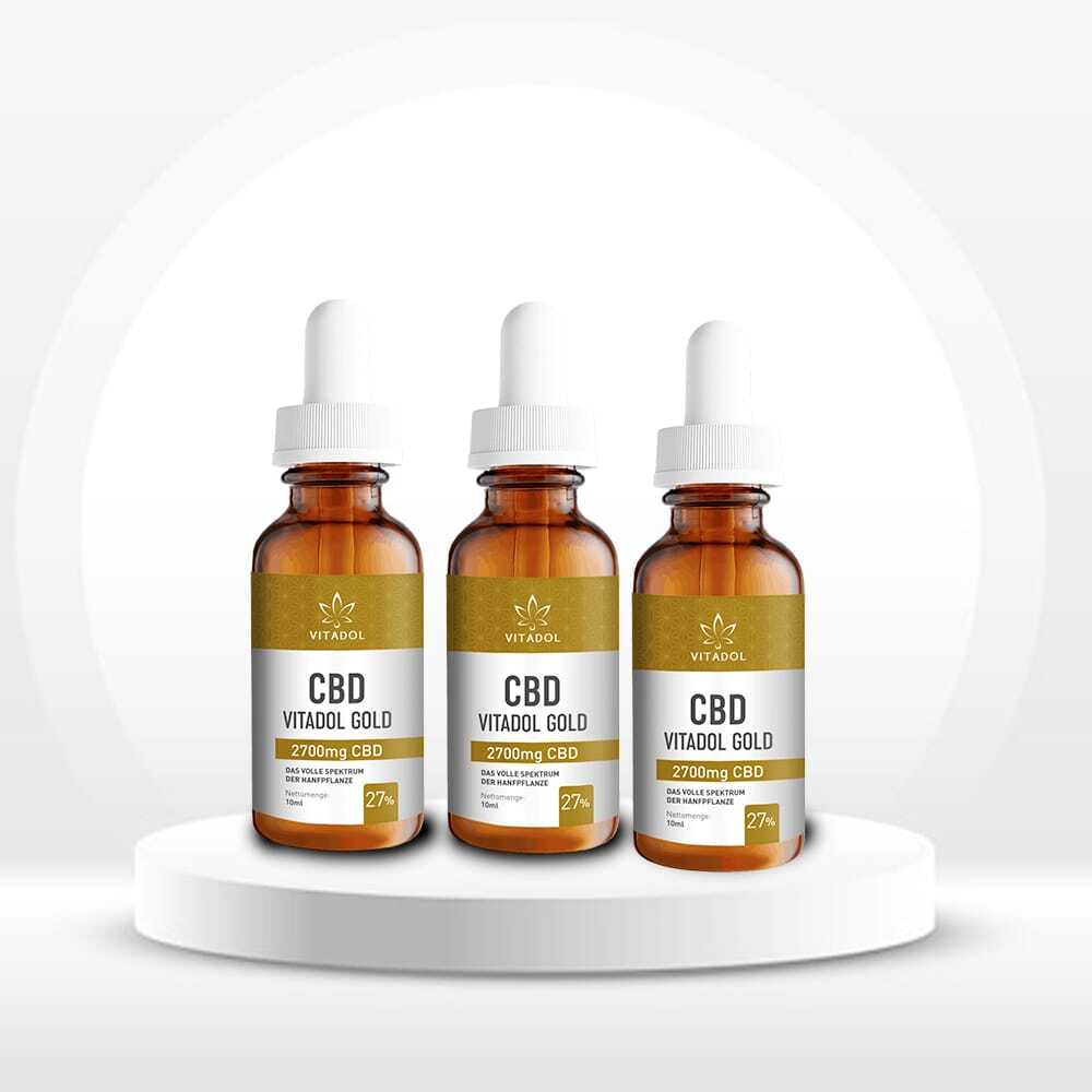 Kaufen Sie Vitadol Gold CBD Öl 27% 10ml Online
