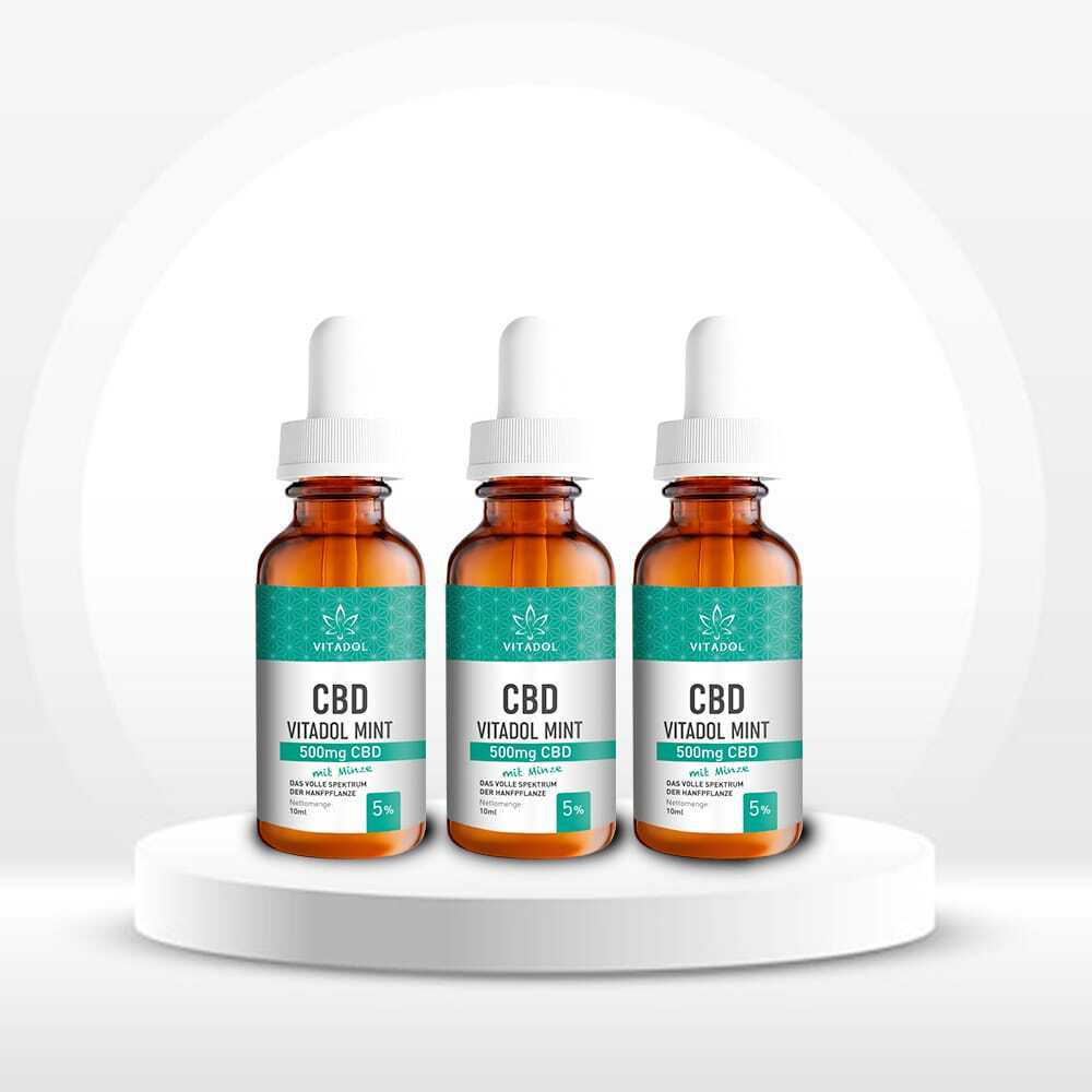 Kaufen Sie Vitadol Mint CBD Öl 5% 10ml online