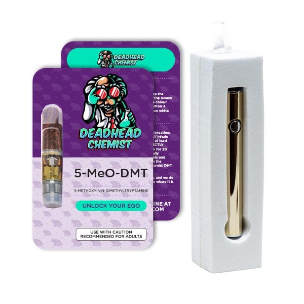 5-MeO-DMT (Kartusche und Akku) 0,5 ml Deadhead Chemist – Premium-DMT-Vapes online kaufen