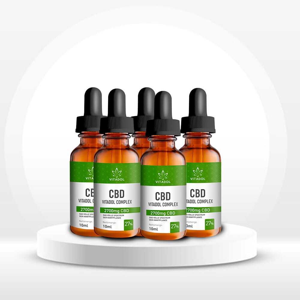 Kaufen Sie 5 x Vitadol Complex CBD Öl 27% 10ml Online