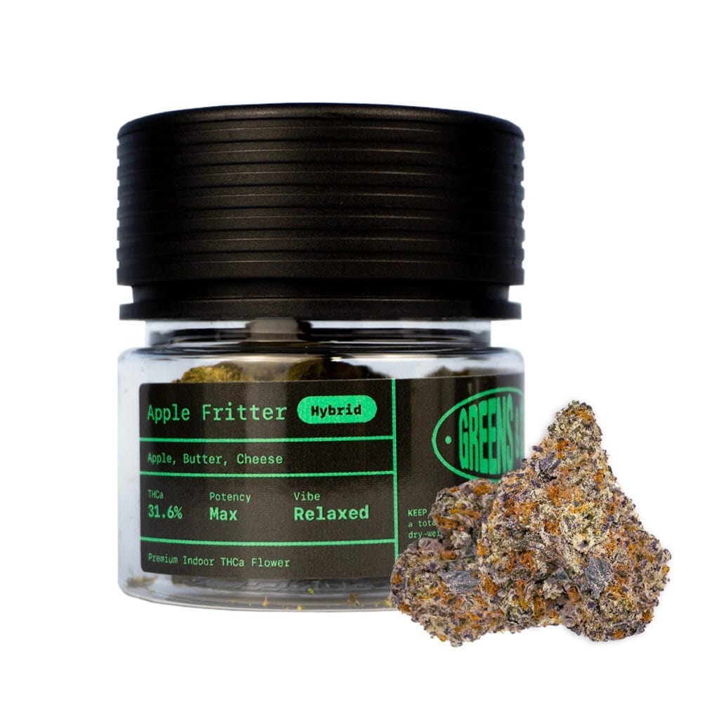 Apple Fritter THCa Flower by Greens & Co. For Sale Online