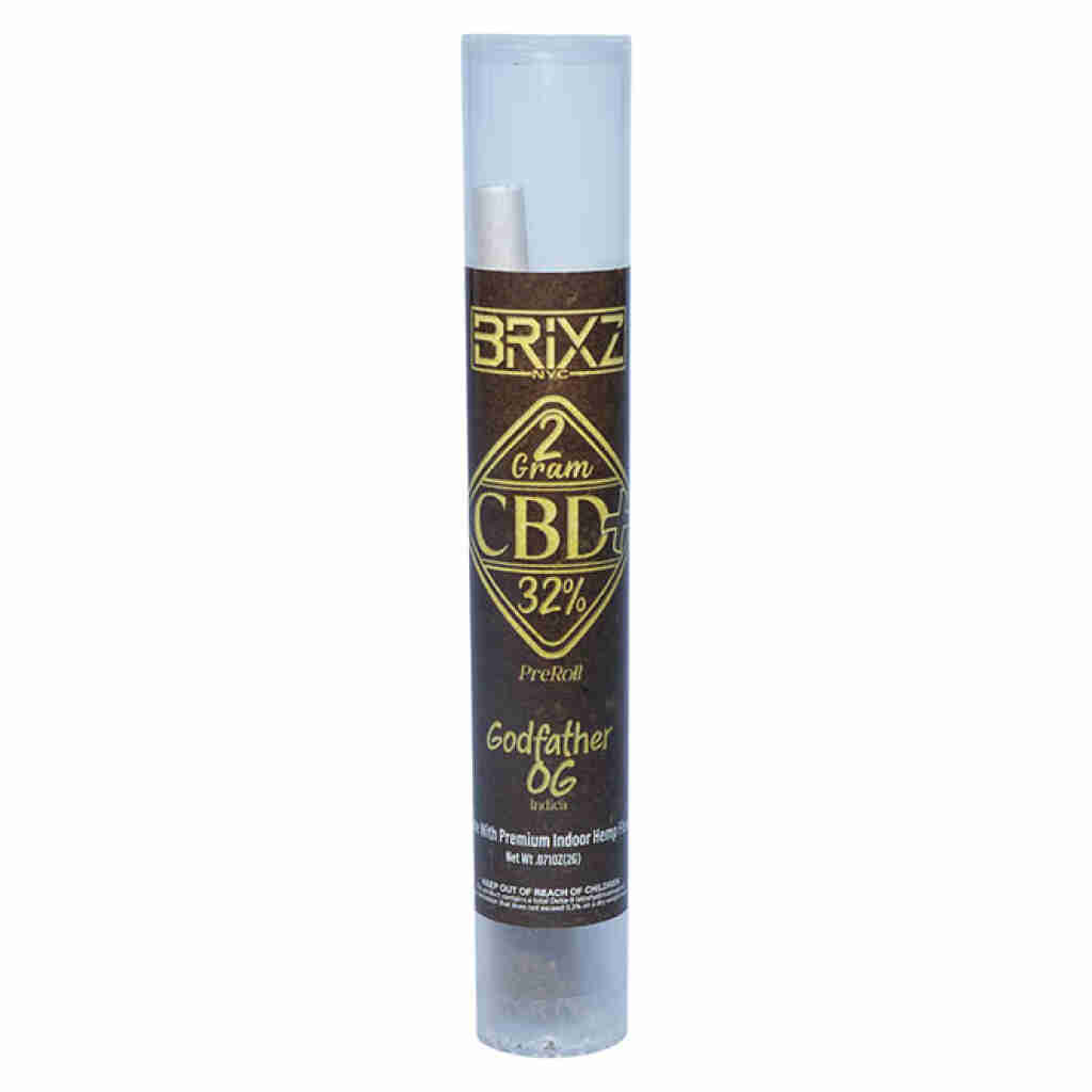BRIXZ CBD+ Pre-Roll 2g – Godfather OG zum Online-Verkauf