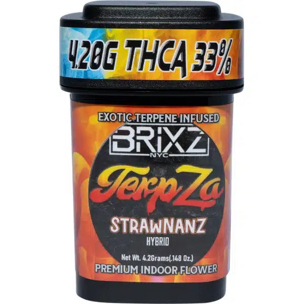 BRIXZ TerpZa 33% THCa Aromaverstärkte Blüten 4,20g - Strawnanz Online