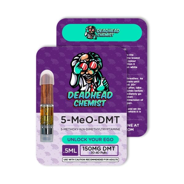 Kaufen Sie 5-MeO-DMT (Kartusche) 0,5 ml bei Deadhead Chemist – Premium-DMT-Vapes online