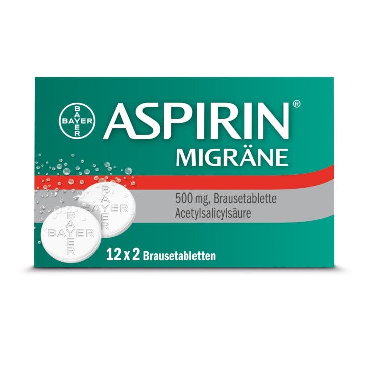 Kaufen Sie ASPIRIN Migräne Brausetabletten, 24 Stück, online