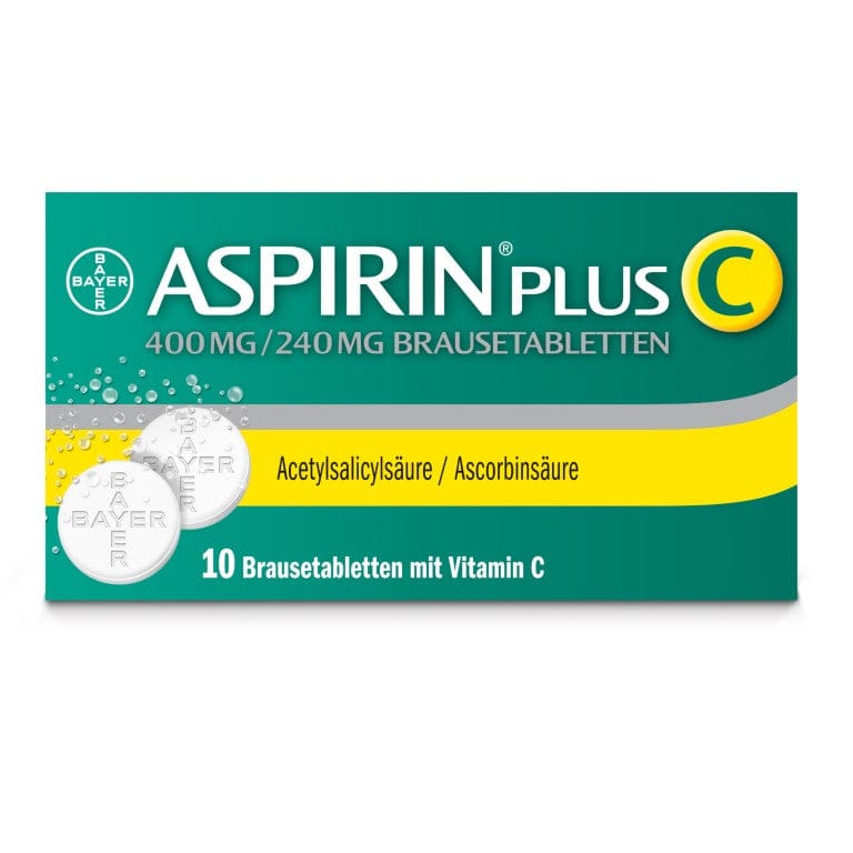 Kaufen Sie ASPIRIN plus C Brausetabletten, 10 Stück. Tabletten online