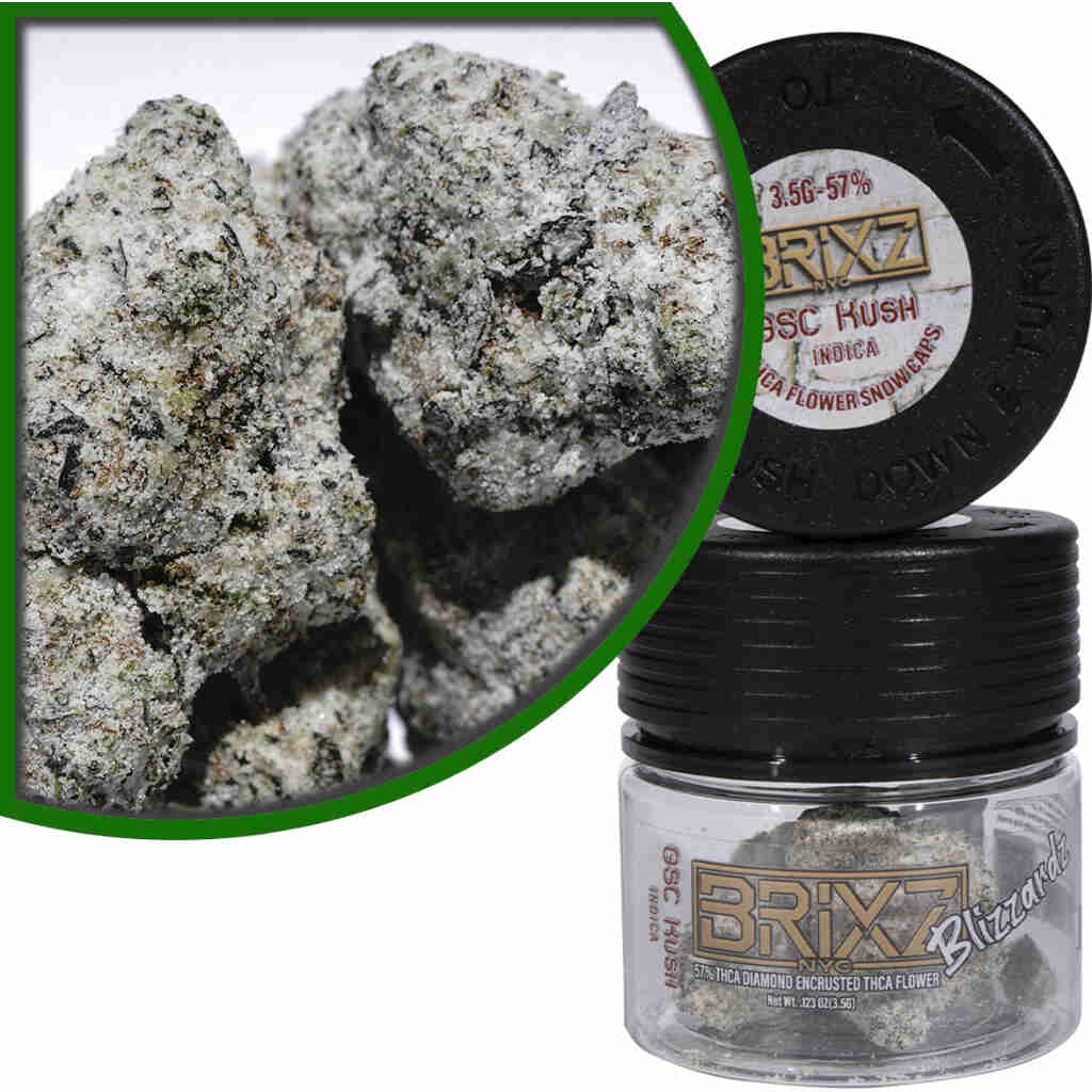 Kaufen Sie BRIXZ Blizzardz THCa Indoor-Blüten 3,5 g - GSC Kush online