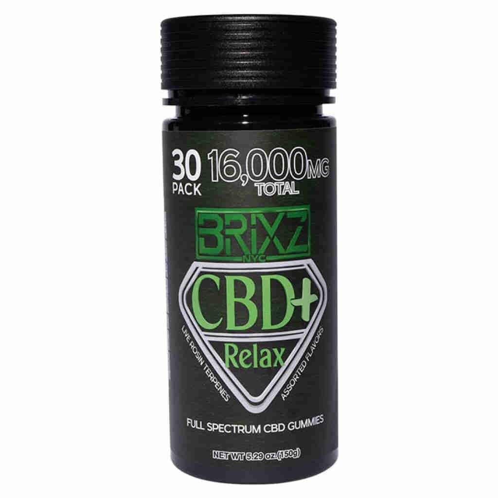 Buy BRIXZ CBD+ Gummies 535mg 30pc Online
