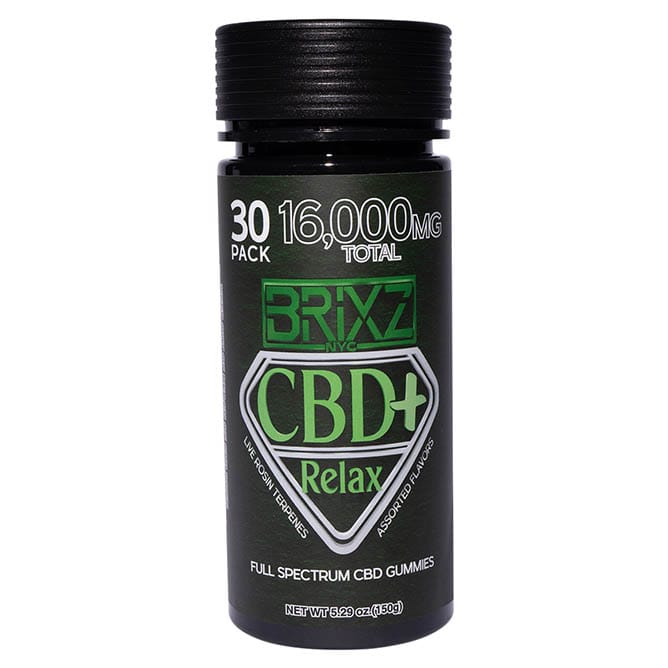 Buy BRIXZ CBD+ Gummies 535mg 30pc - Relax Online