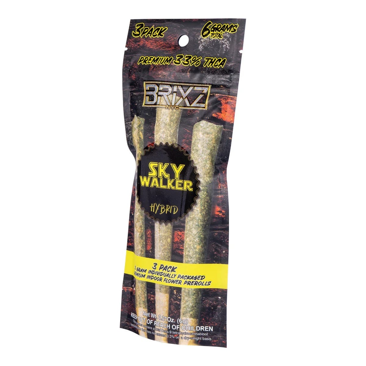 BRIXZ Premium Indoor THCa Pre-Roll 2g 3er-Pack online kaufen