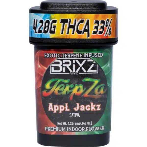 BRIXZ TerpZa 33% THCa Aromaverstärkte Blüten 4,20g kaufen – AppL Jackz Online