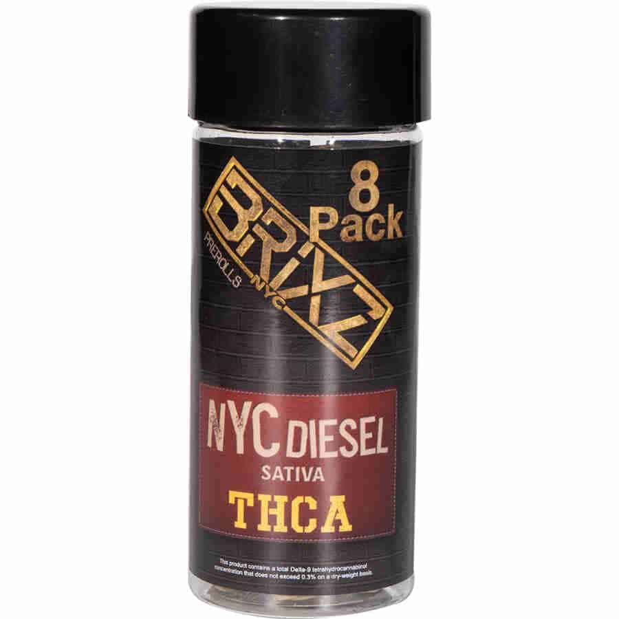 Kaufen Sie BRIXZ THCa Pre-Rolls 6g 8er-Packung - NYC Diesel Online
