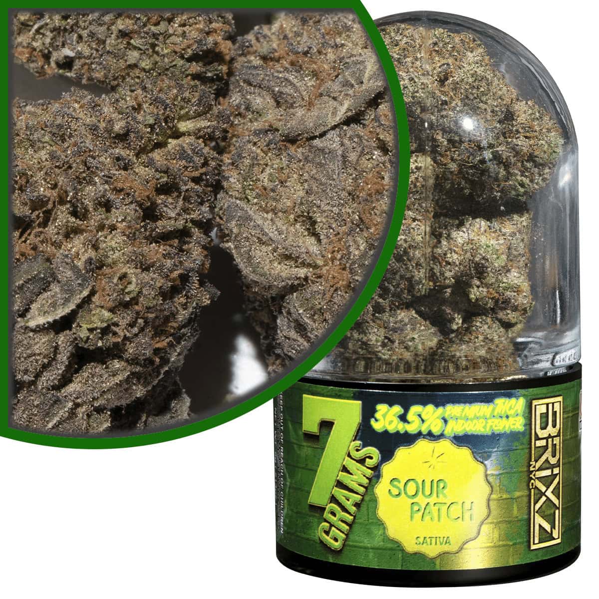 Kaufen Sie BRIXZ THCa Premium Indoor Flower 7g Sour Patch online