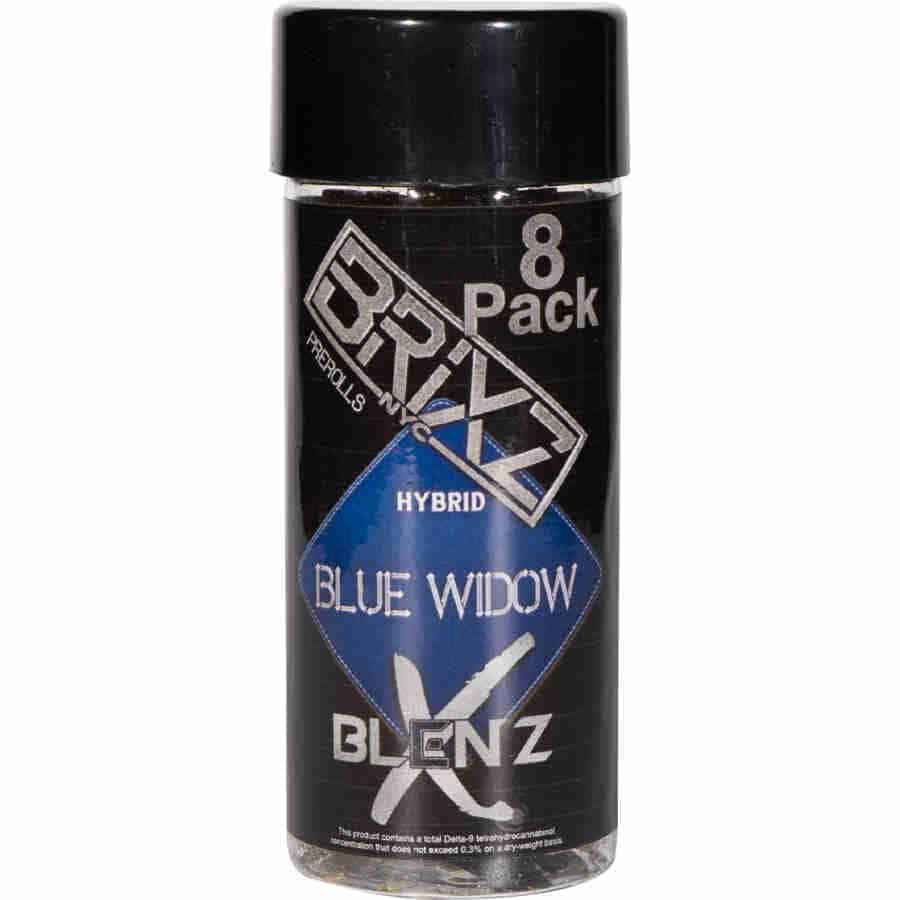 Buy BRIXZ X Blenz Pre-Rolls 6g 8pk - Blue Widow Online
