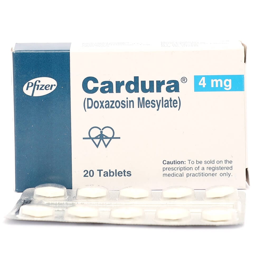 Kaufen Sie CARDURA 20 Tabletten x 4 mg online