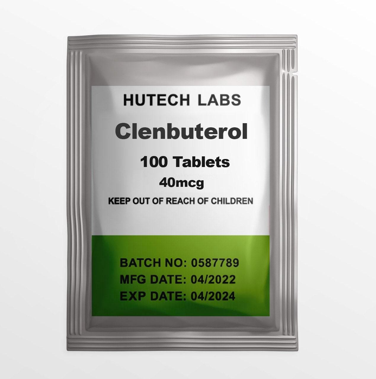Clenbuterol 40 mcg, 100 Tabletten – Hutech Labs Online kaufen