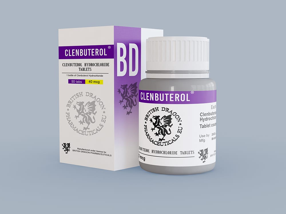 Buy Clenbuterol 40mcg – British Dragon Online