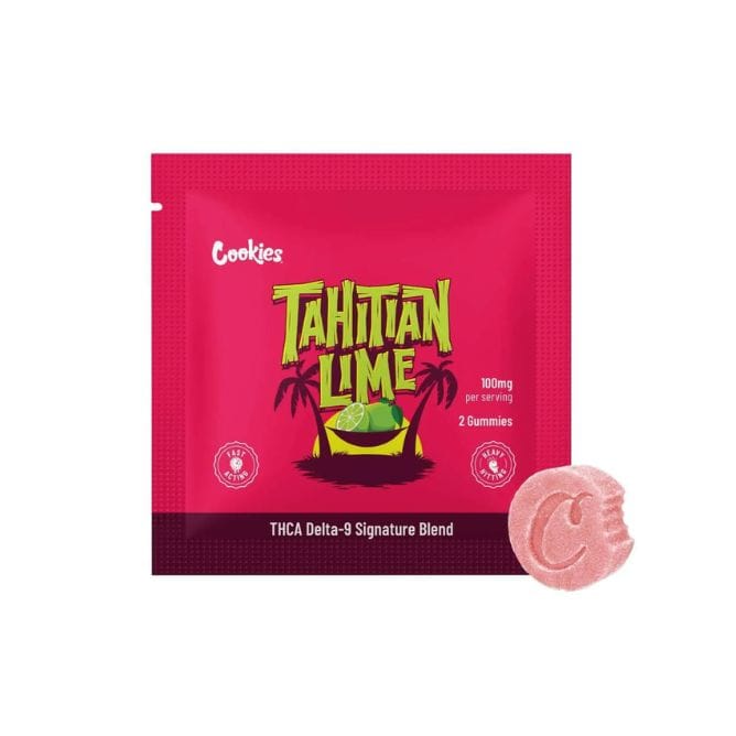 Buy Cookies D9 Infused Gummies 2pc - Tahitian Lime Online