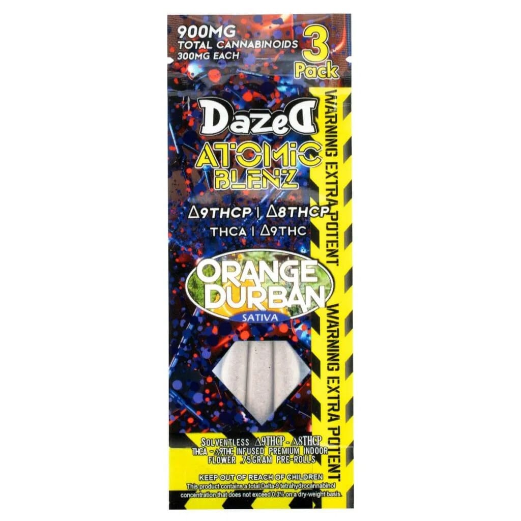 Buy Dazed Atomic Blenz Shatterwalkerz THCa Single Pre-Roll 0.75g Online