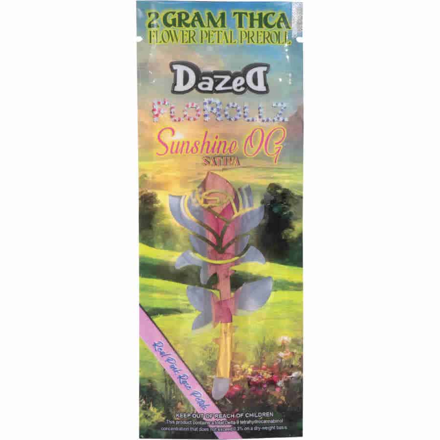 Dazed FloRollz THCa Pre-Roll 2g - Sunshine OG online kaufen