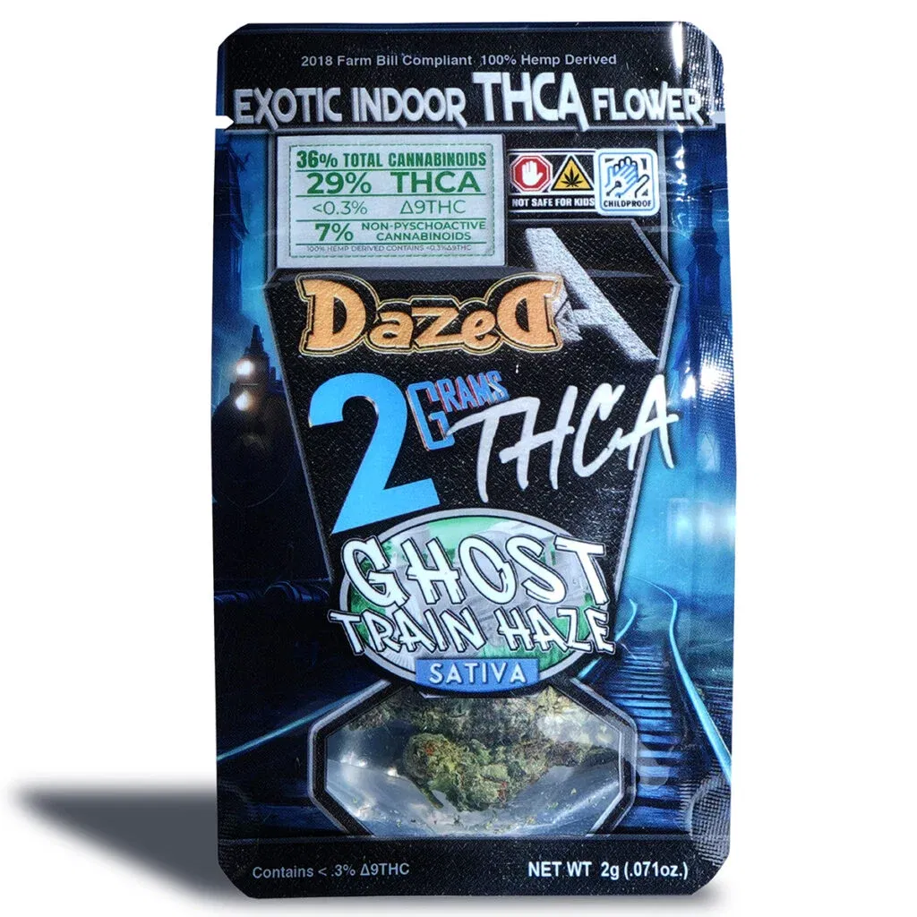 Dazed THCa Exotic Indoor Flower 2g - Ghost Train Haze online kaufen