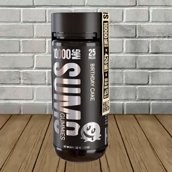 Buy Half Bak'd Sumo Sour'd Gummies 10000mg 25pc online