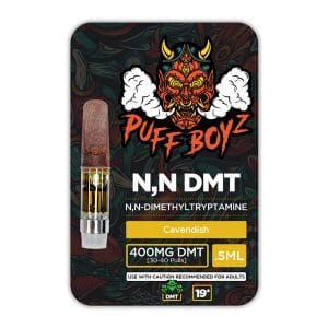 Kaufen Sie Puff Boyz -NN DMT 0,5 ml (400 mg) Cavendish-Kartuschen – Premium-DMT-Vapes online