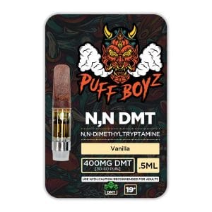 Kaufen Sie Puff Boyz -NN DMT 0,5 ml (400 mg) Vanille-Cartridges – Premium DMT Vapes online