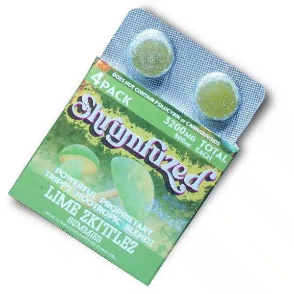 Shrumfuzed Nootropic Mushroom Gummies Lime Zkittlez online kaufen