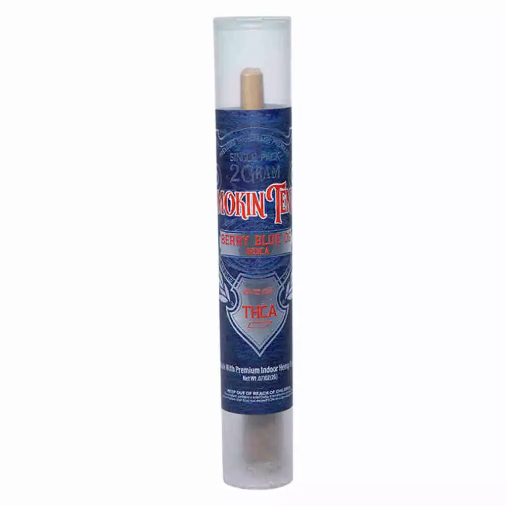 Buy Smokin Tenns THCa Pre-Roll 2g - Berry Blue OG online