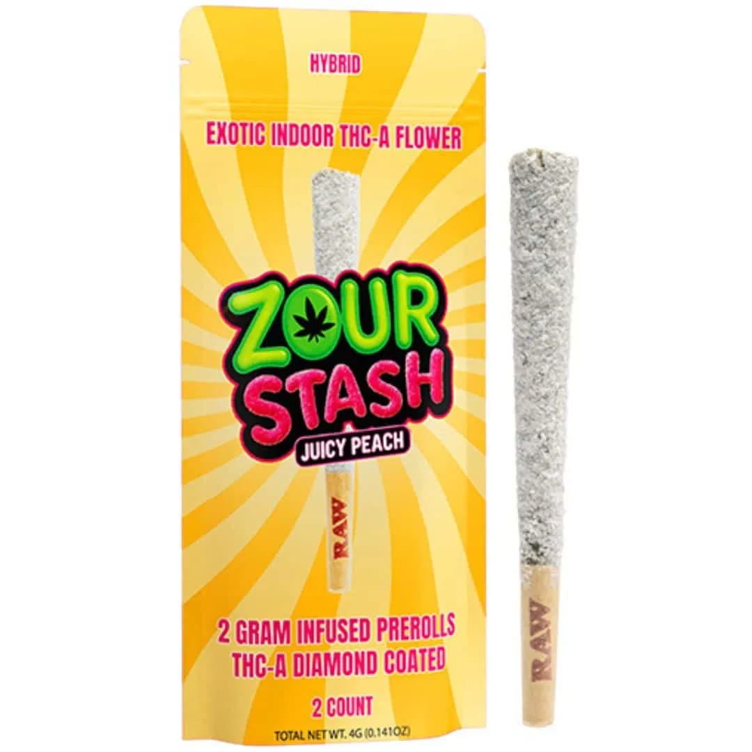 Zour Stash THCa Liquid Diamonds Pre-Rolls 4g 2ct online kaufen
