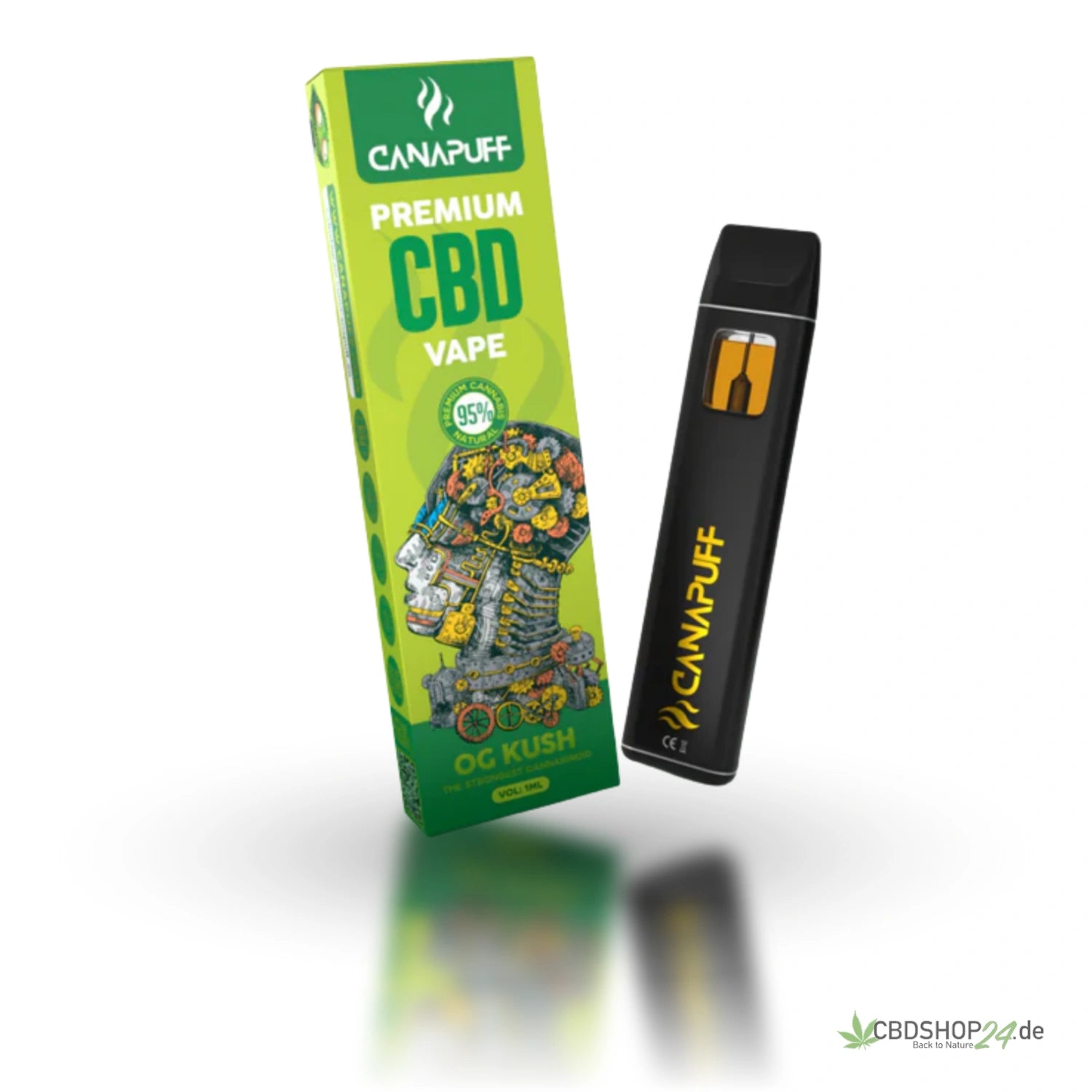 Canapuff CBD Vape 95% - OG Kush