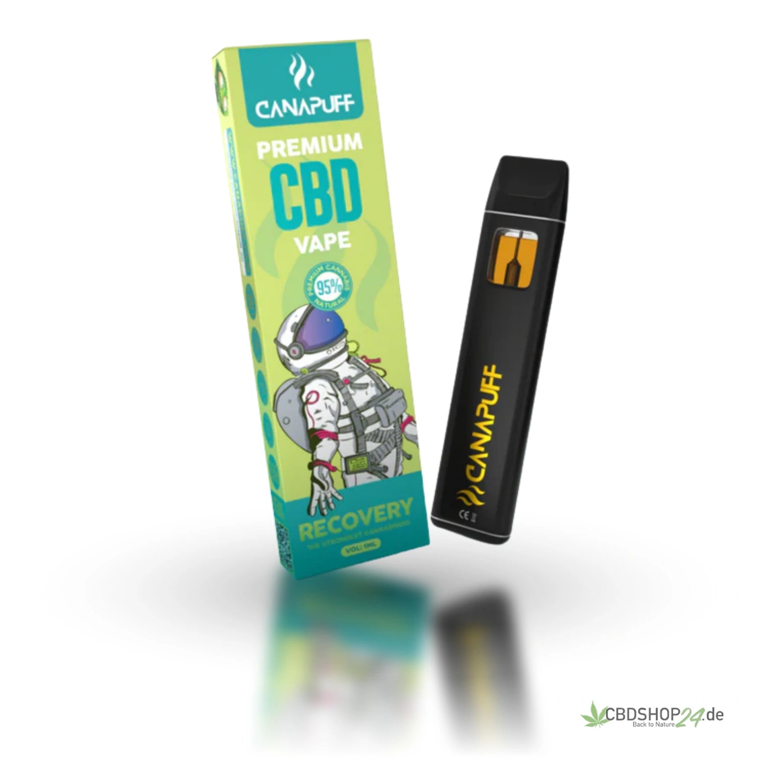 Canapuff CBD Vape 95% - Recovery online kaufen