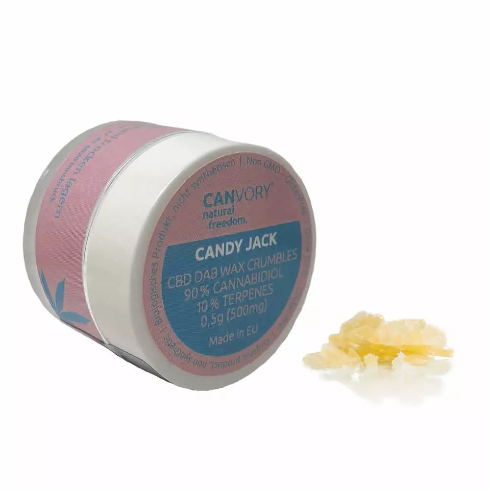 Candy Jack CBD Terpsolat Cannabidiol Wachs Dab Wax 90 %, 500 mg online kaufen