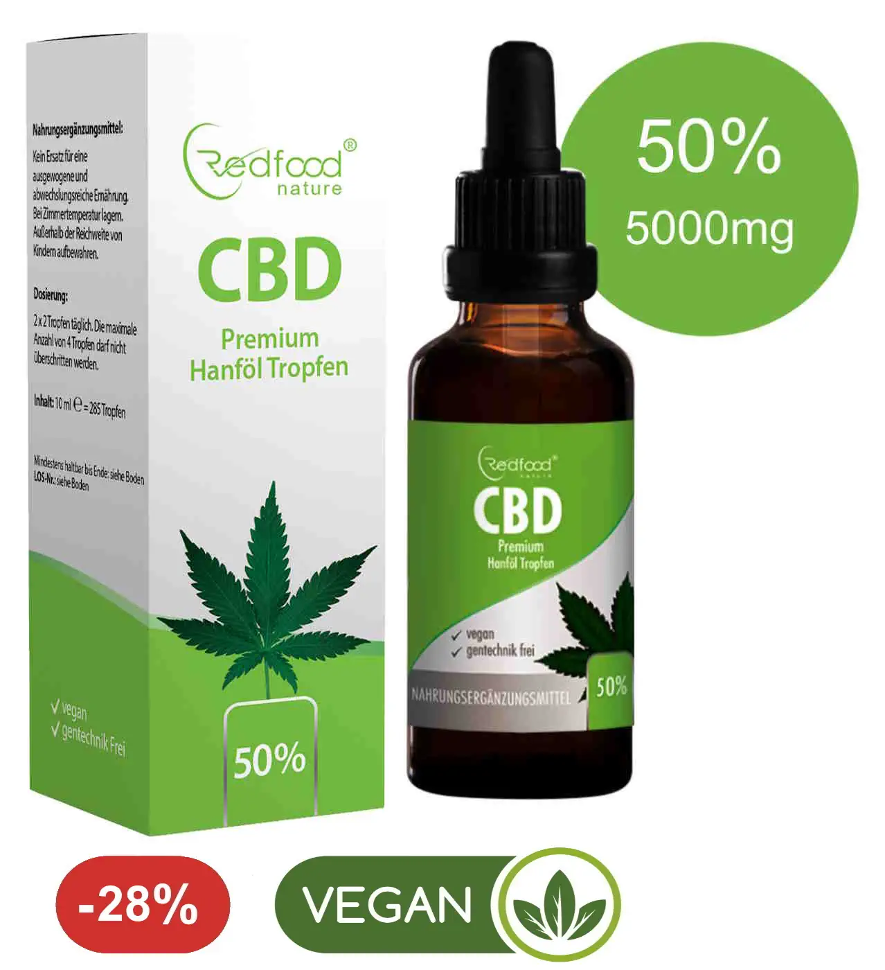 CBD 50% Premium Vollspektrum 10ml