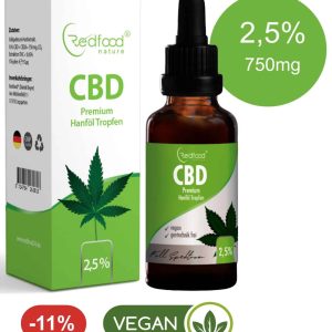 CBD ÖL 2,5 % Vollspektrum Hanf Öl 30ml online zu verkaufen