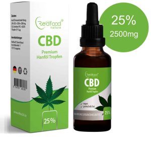 CBD ÖL 25 % Vollspektrum Hanf Öl 10ml Online Zu Verkaufen