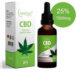 CBD ÖL 25 % Vollspektrum Hanf Öl 30ml