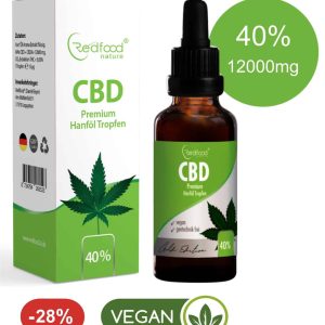 CBD ÖL 40 % Vollspektrum Hanf Öl 30ml