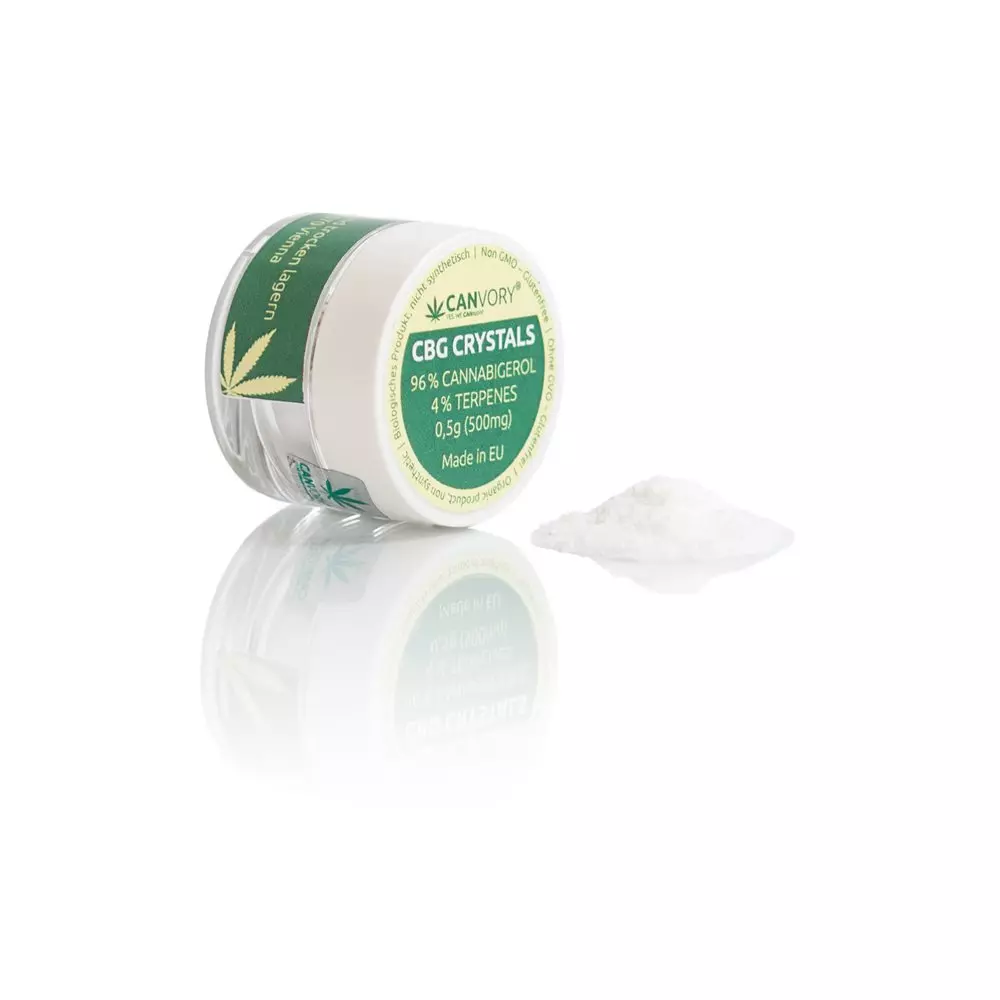 Kaufen Sie CBG Isolat Cannabigerol Kristalle 97 %, 500 mg online