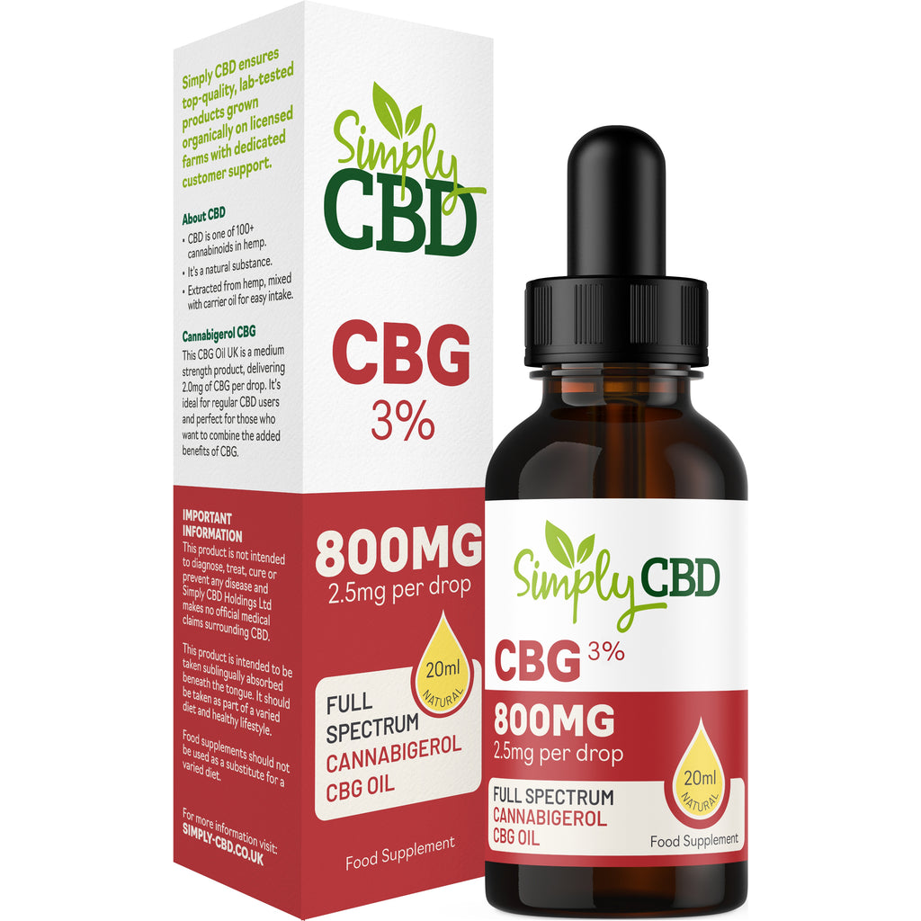 CBG-Öl mit CBD und CBDa – 3 % Stärke (20 ml) – Online erhältlich