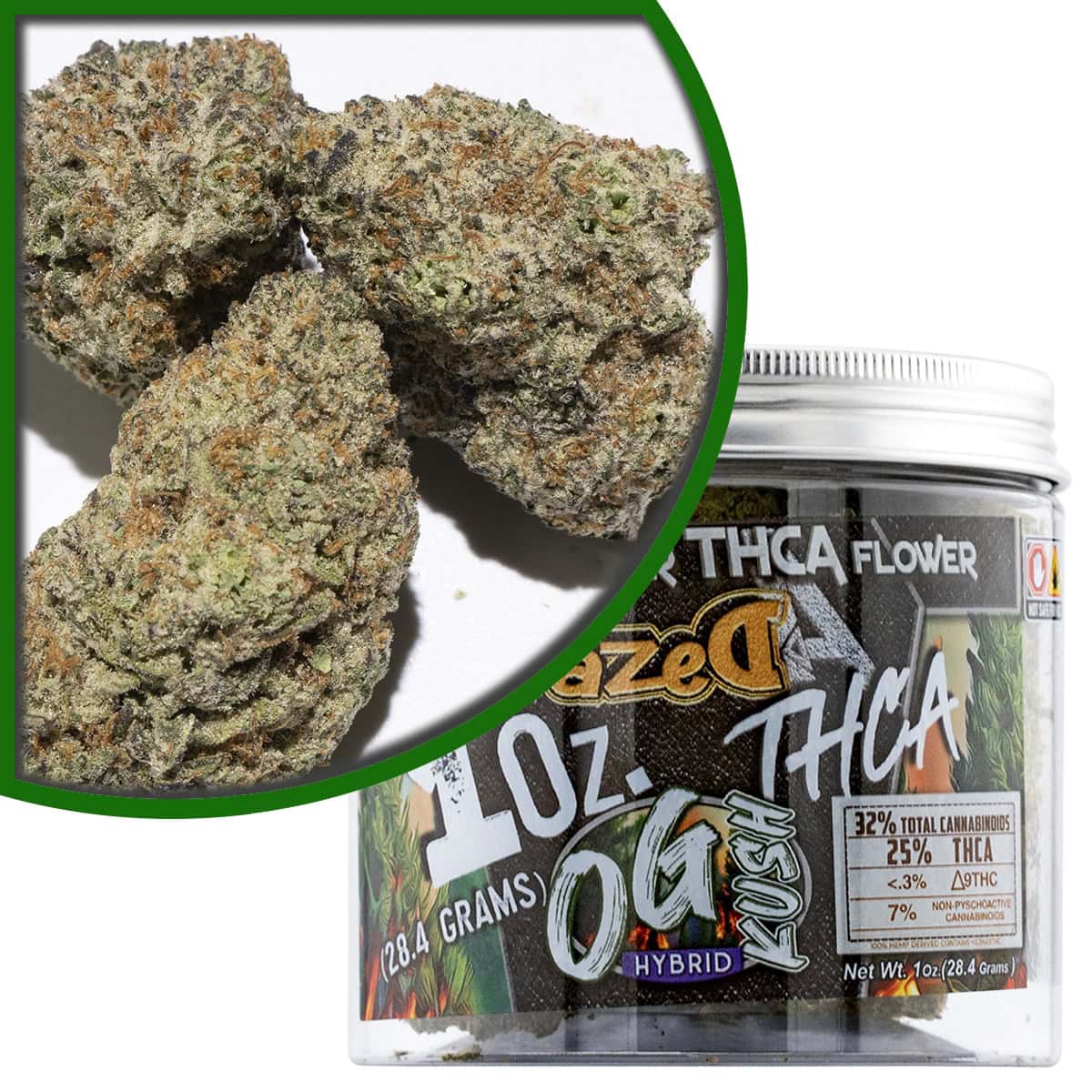 Dazed THCa Premium Indoor Blüten 1oz - OG Kush online kaufen
