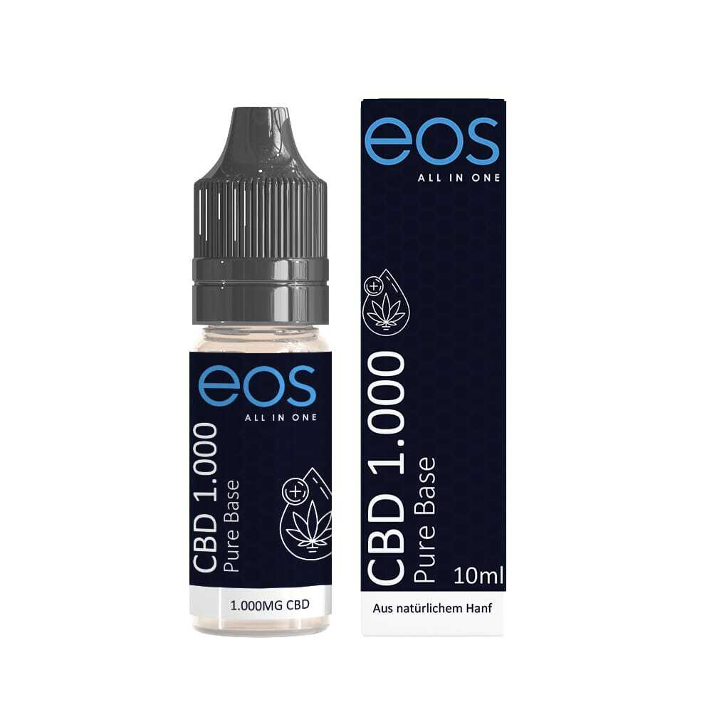 Kaufen Sie eos CBD Liquid 1.000 mg reine Basis | CBD dampfen | % Rabatt online