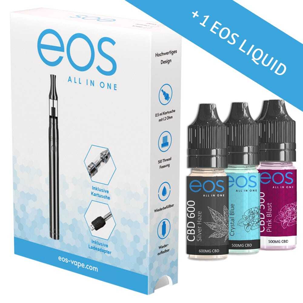 eos Starterset: Vape Pen + 1 CBD Liquid