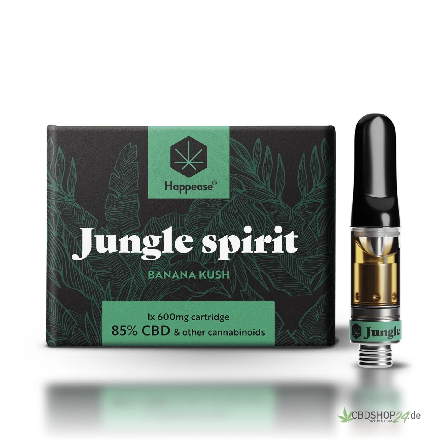 Kaufen Sie Happease® CBD Kartusche 85% - Jungle Spirit online