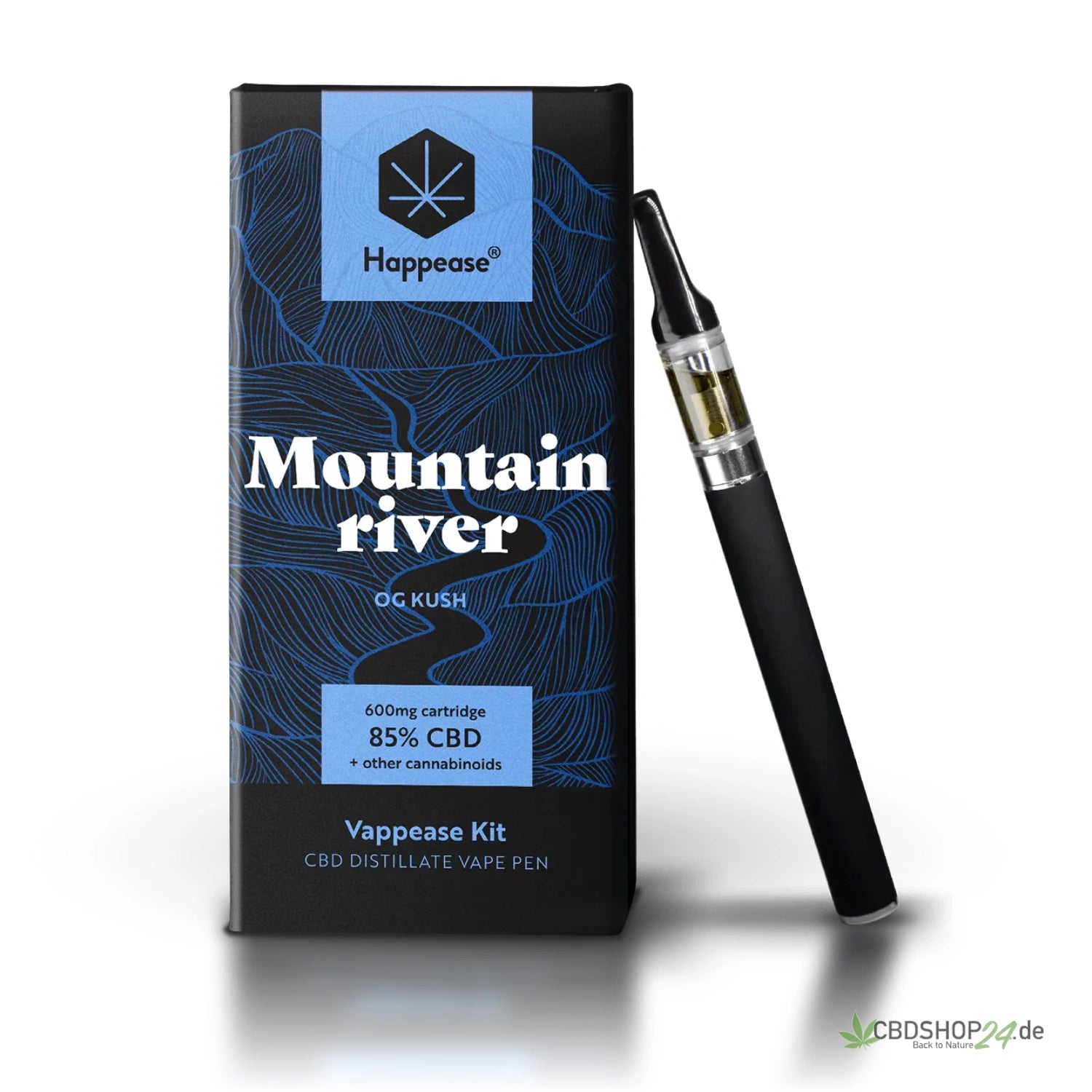 Happease® CBD Vape 85% - Mountain River