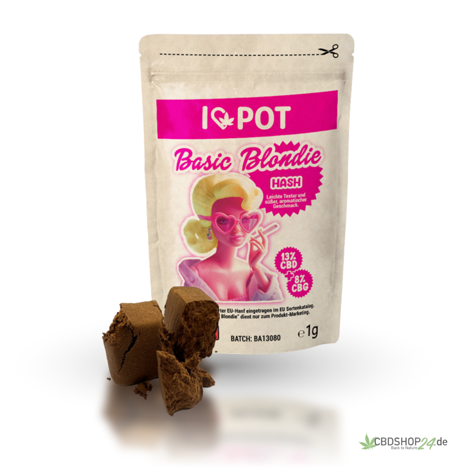Kaufen Sie ILovePot CBD Hasch 22% - Basic Blondie online