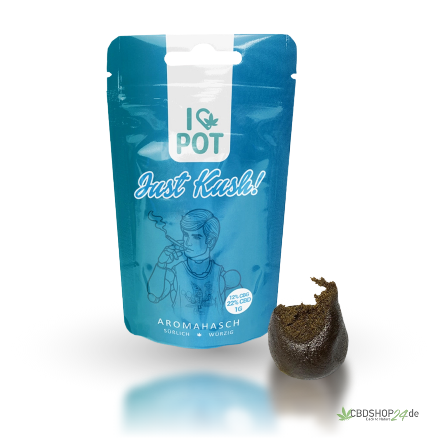 ILovePot CBD Hasch 22% – Just KushZum Online-Verkauf