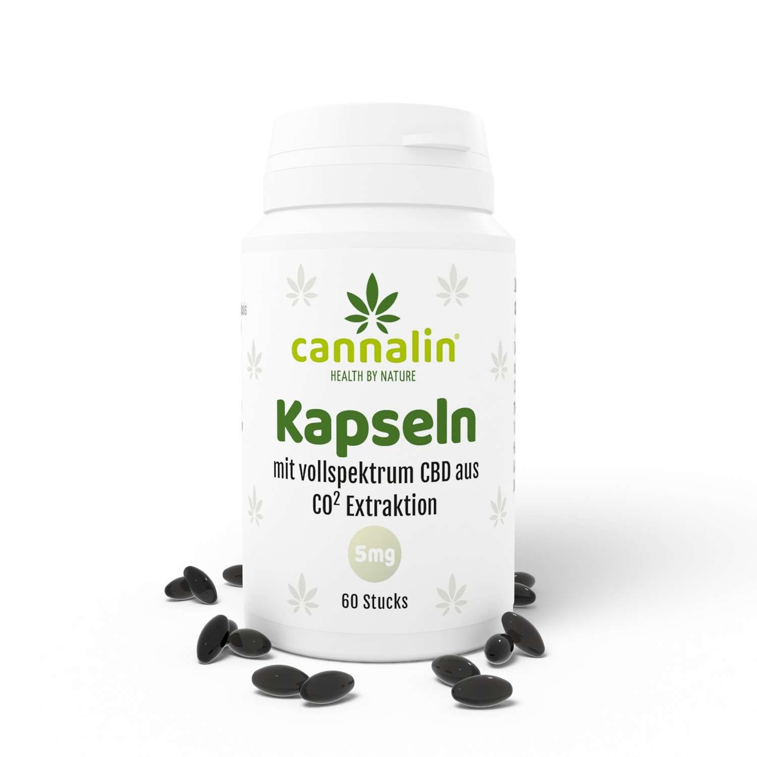Kaufen Sie CBD Kapseln 5mg | 60 Stück Online