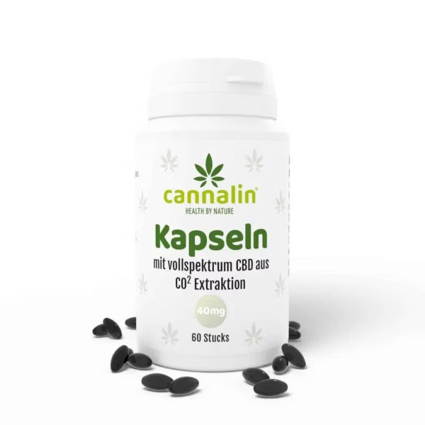 Kaufen Sie CBD Kapseln 40mg | 60 Stück Online